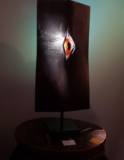 Paul Estier_2020_Sauvage_Sculpture acier et verre